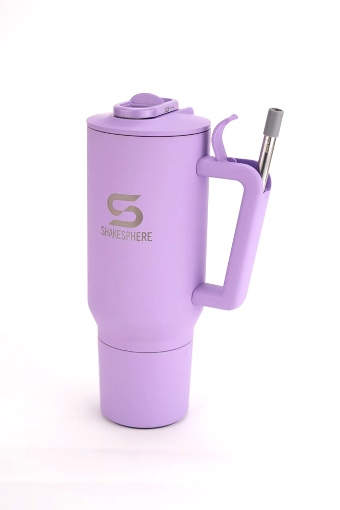 ShakeSphere® Go To Cup – 1000ml Double-Wall Thermal Storage Cup - Lilac