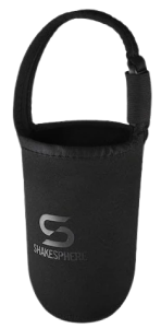 Black Neoprene Case for Protein shaker bottle
