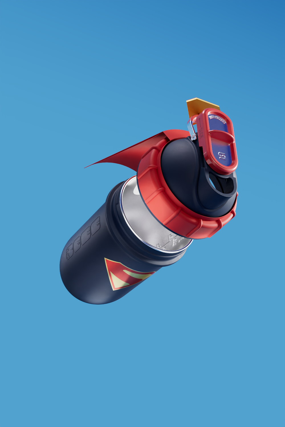 Superman™ Double Wall Steel Shaker Cup – Ultimate Collector's Edition