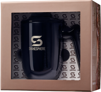 ShakeSphereThermal Coffee Cup Steel Mirror Black