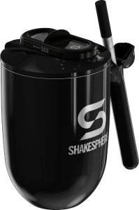 ShakeSphereThermal Coffee Cup Steel Mirror Black