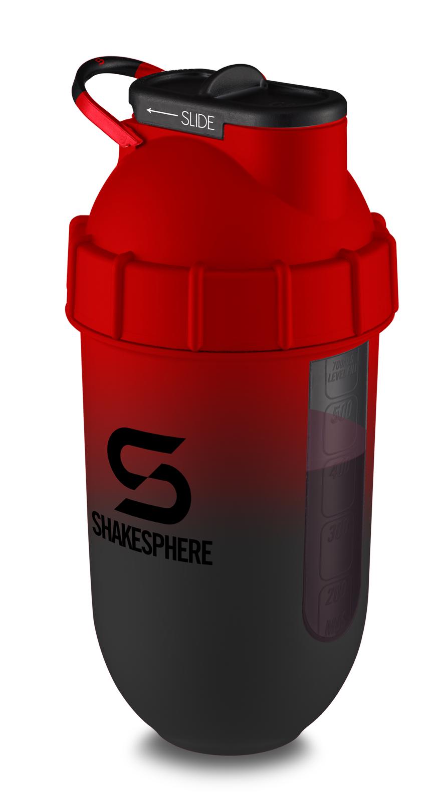 Shakesphere Tumbler View Ombre Red and Black – ShakeSphere UK