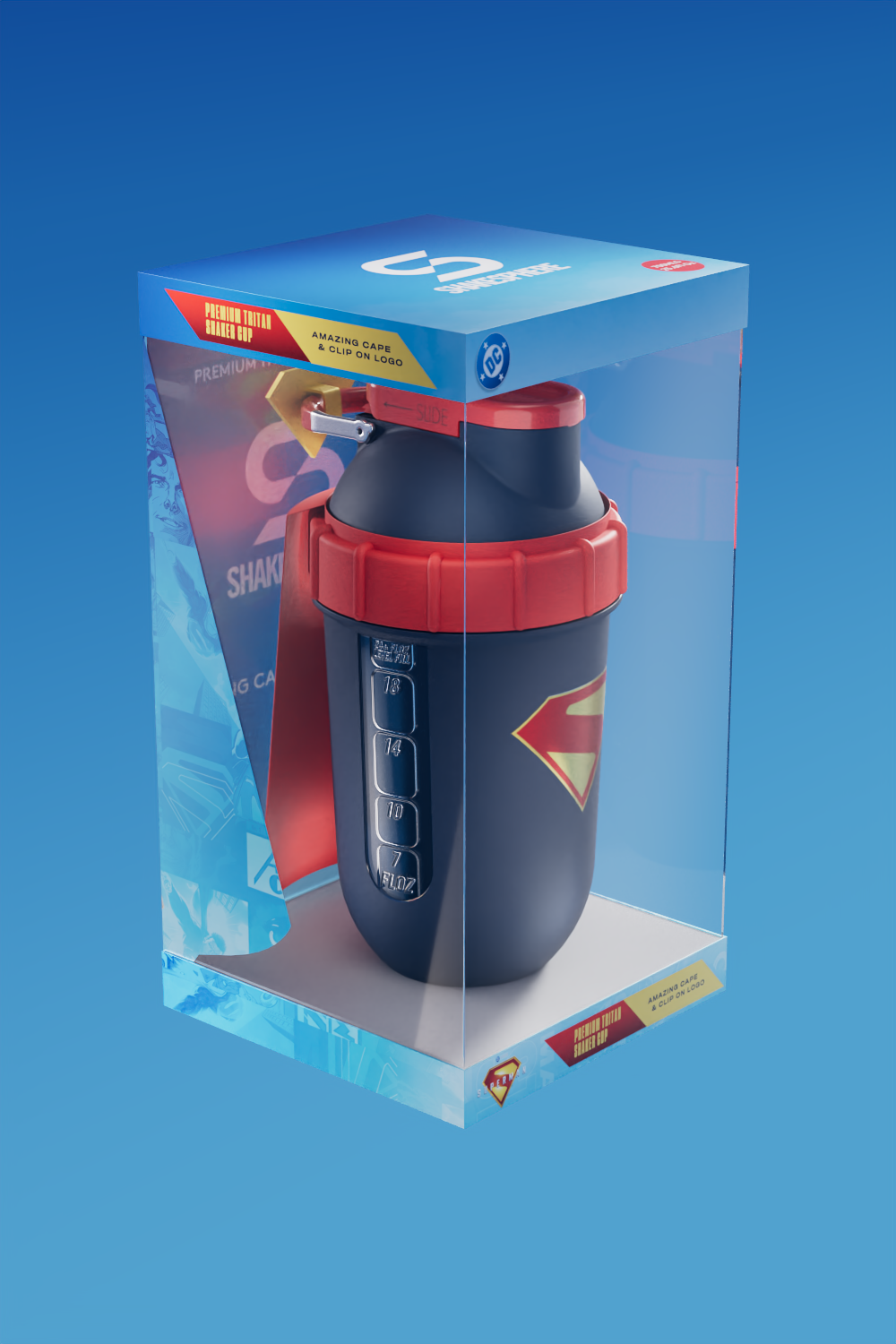 Superman™ 700ml Tritan™ Shaker Cup – Limited Edition