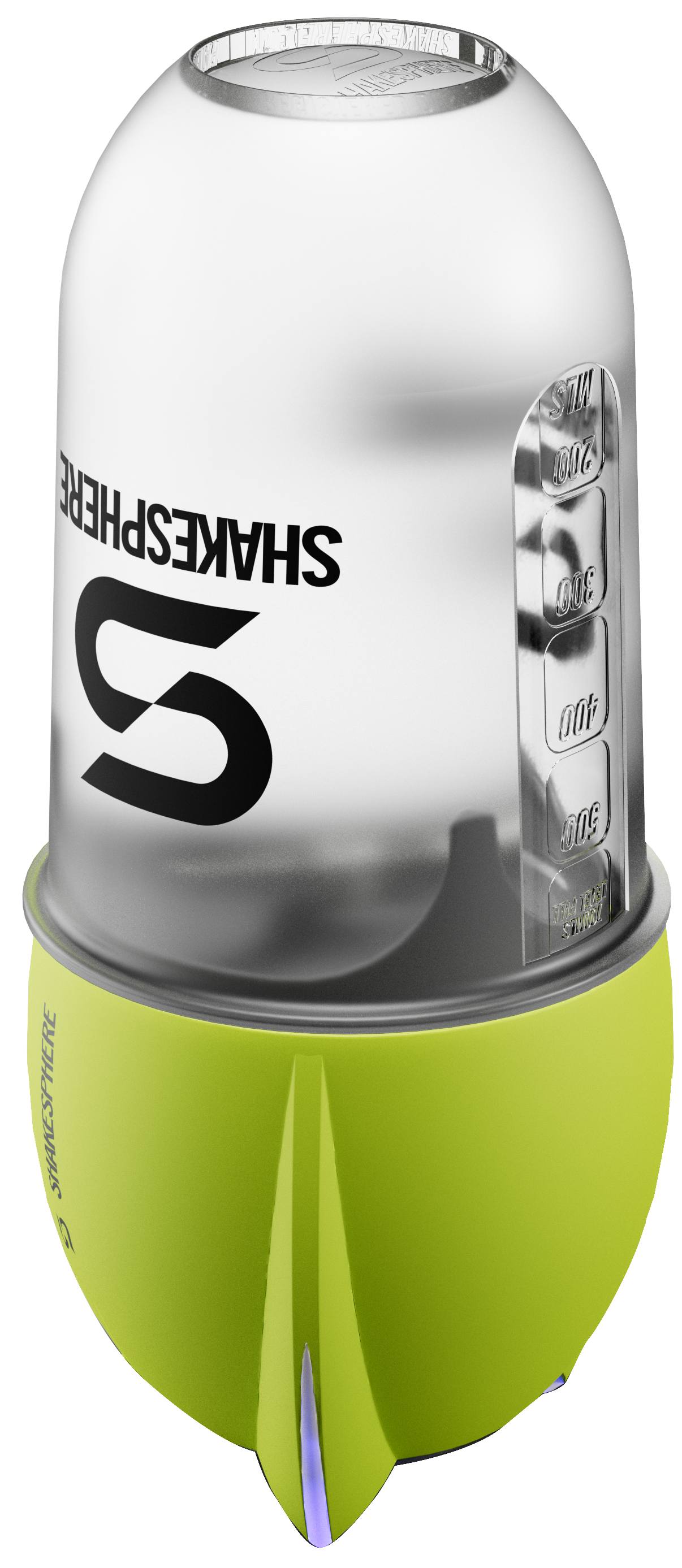 Portable Blender E-Lid Fluorescent Yellow