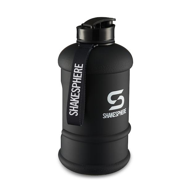Hydration Jug 1.3L Matte Black/White Logo