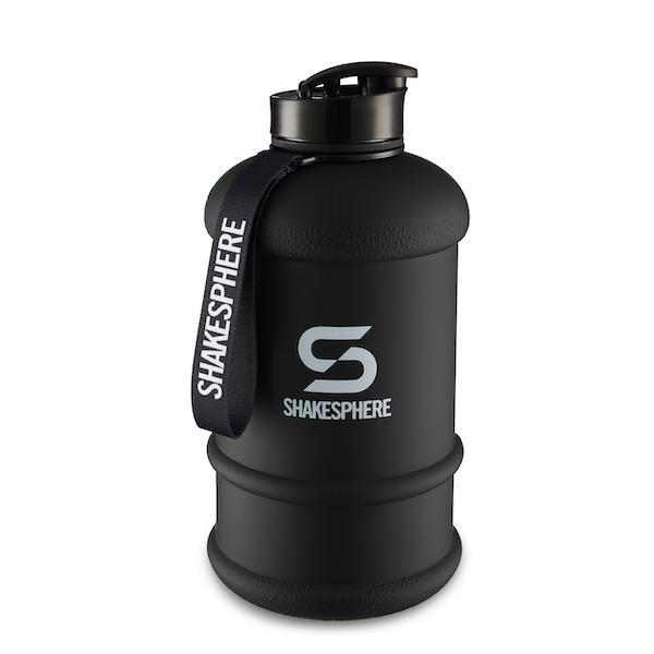Hydration Jug 1.3L Matte Black/White Logo