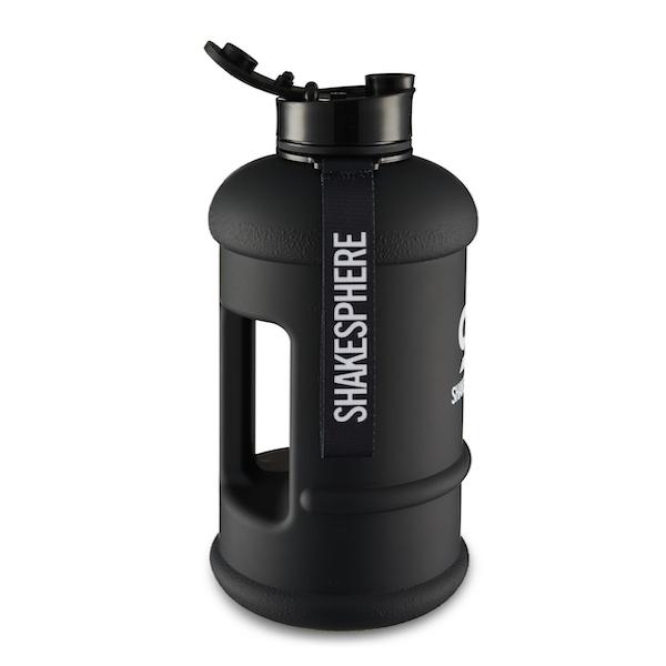 Hydration Jug 1.3L Matte Black/White Logo