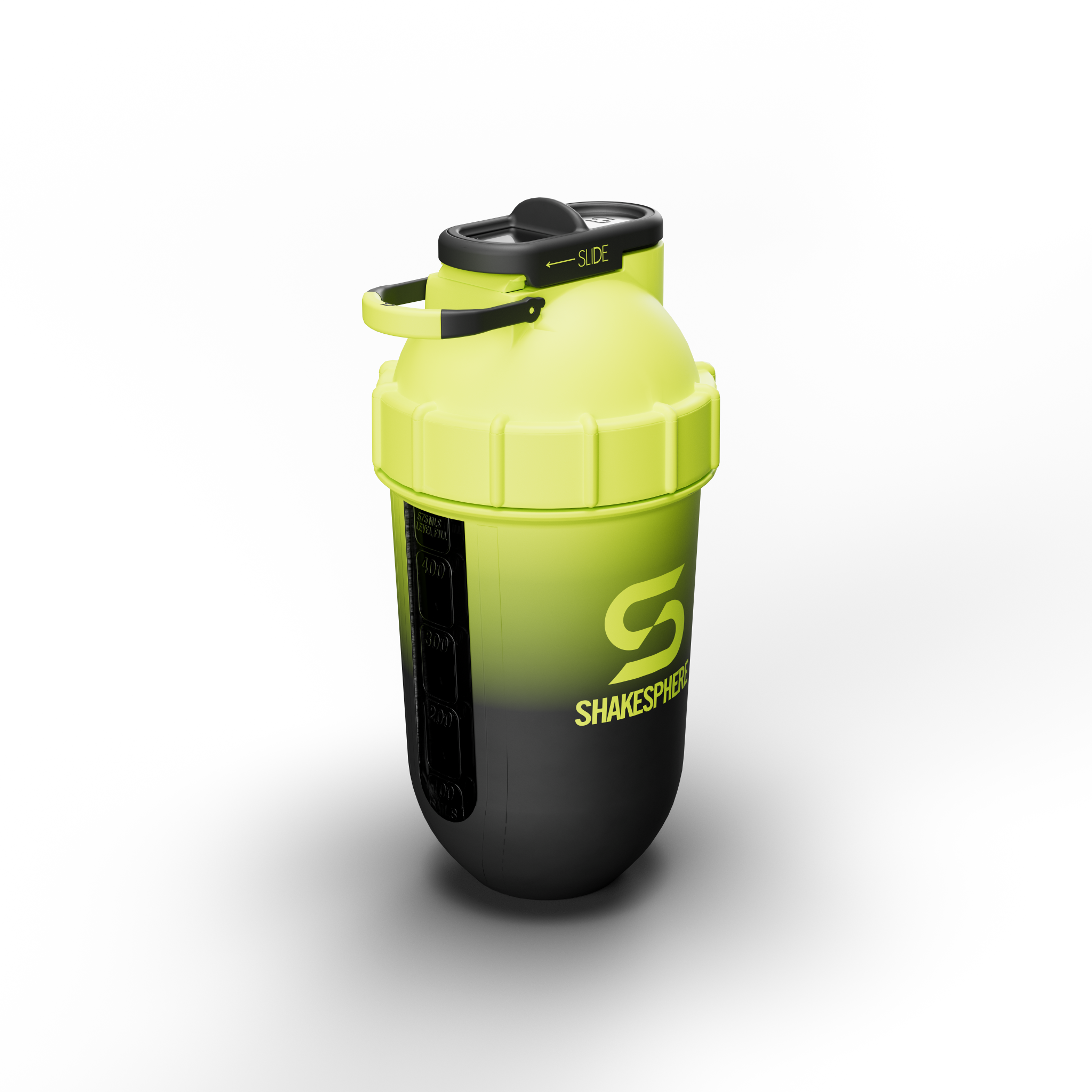ShakeSphere Tumbler Cooler Shaker Ombre Yellow