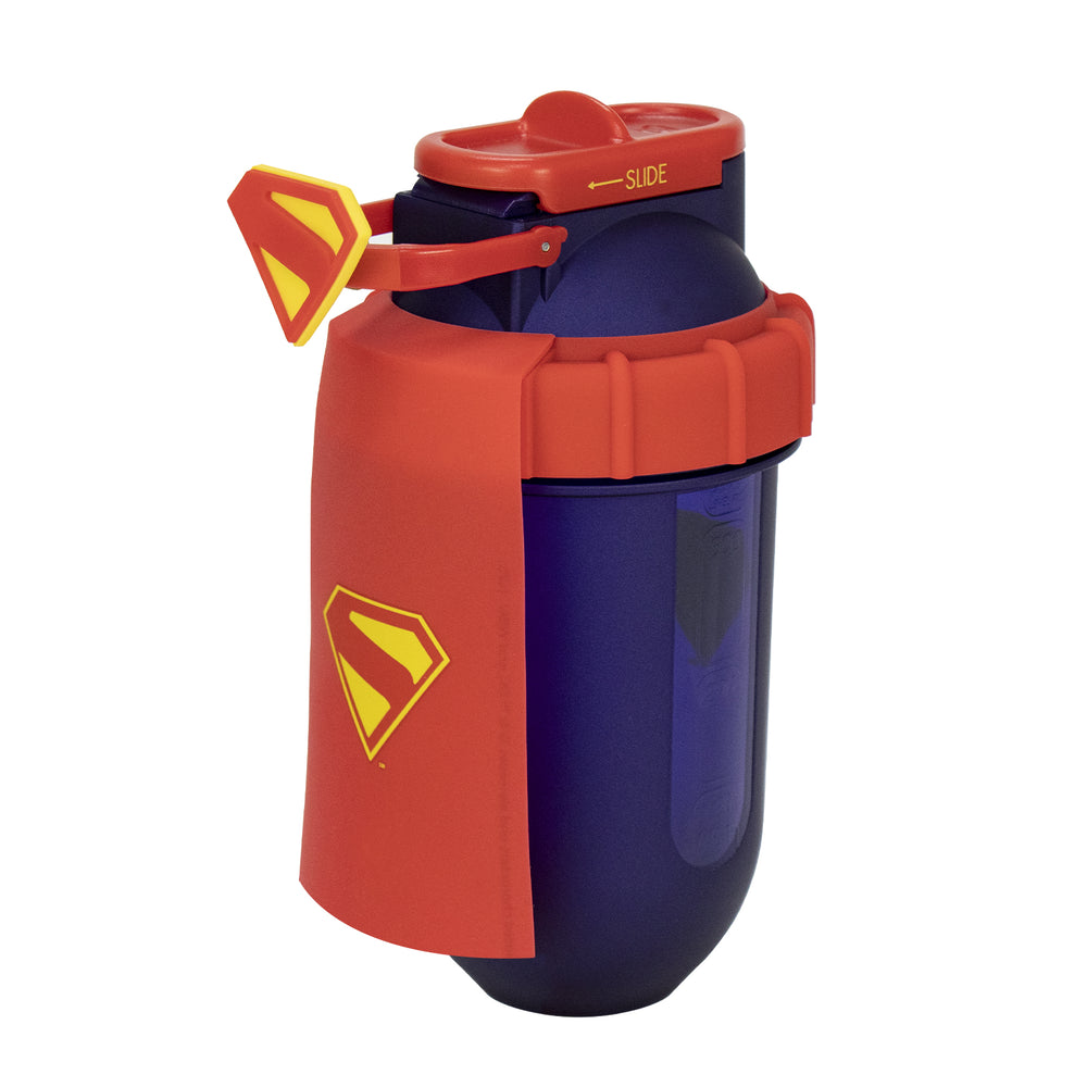 Superheroes Tritan Flip Straw