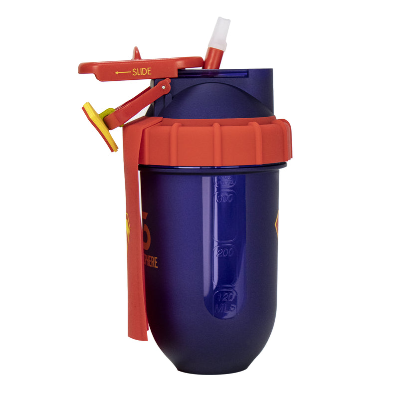 Superheroes Tritan Flip Straw