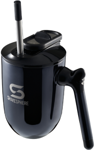 ShakeSphereThermal  Coffee Cup Steel Mirror Black