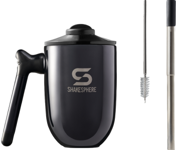 ShakeSphereThermal  Coffee Cup Steel Mirror Black