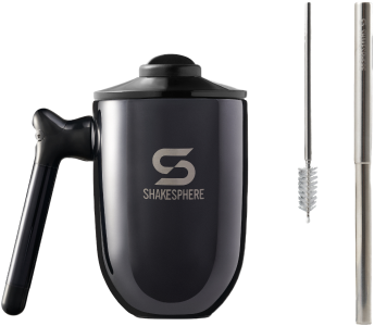 ShakeSphereThermal  Coffee Cup Steel Mirror Black