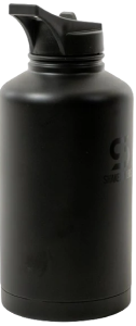 Hydration Jug 1.8L Steel Double Walled Black