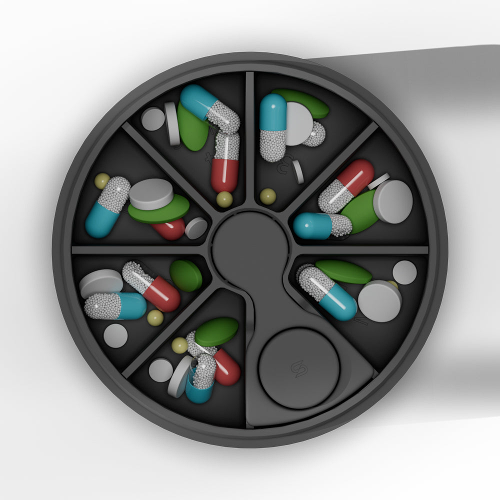 Magnetic Pill Storage 2 UNITS PACK