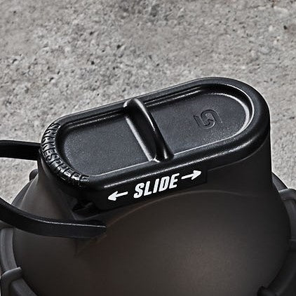 Plastic Slide Cap Black for Protein shaker bottle
